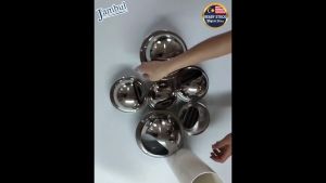 Stainless Steel Hose End Cover Ducting Cap Hood Exhaust Vent Keluli Tahan Karat Penutup Hujung Salur Hos Ekzos 不锈钢排风帽