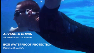 🎁FREE SHIPPING🎁 SANAG B60S Pro BackHook [64GB] - IPX8 WaterProof Open-Ear Bone Conduction - Wireless Bluetooth Earphones