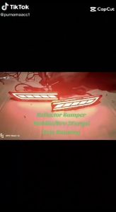 Lampu Reflector  Bumper Lampu Mata kucing Led MOBILIO BRV Led Bumper Lampu