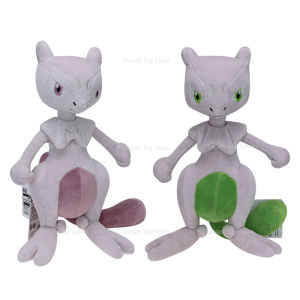 Takara Tomy | 2 Styles Pokemon Plush Mewtwo Green Purple Shiny Mewtwo Soft Anime Stuffed Toys Pocket Monster Doll Soft Stuffed Toys Children