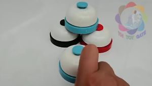 Chuông bấm để bàn loại đập tay dùng để chơi trò chơi huấn luyện thú hoặc phụ kiện cho nhà hàng