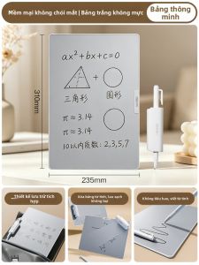 deli | Bảng Ghi Chú Bảng Trắng Không Dính Mực Xóa Được