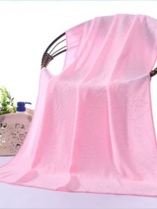 Summer Thin Bath Towel Adult Men and Women Kids Cute Personality Ultra-Thin Strong Absorbent Light Color Tube Top Soft Bath