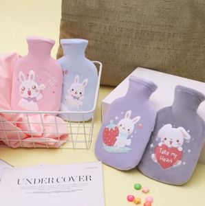 ถุงน้ำร้อน ลายการ์ตูน 1000ml 500ml - ร้อนไว สดใส ถุงน้ำร้อน ถูกประจำเดือน และประคบ สร้างรูปลักษณ์ที่น่าสนใจ