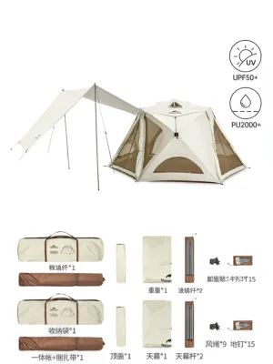 NatureHike | เต็นท์ผ้าเกรด A ป้องกันแดด ติดตั้งไว