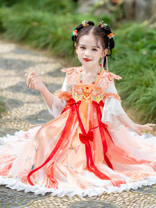 Ethereal Ancient Chinese Style Girls Dress