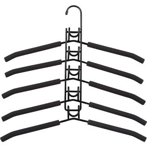 Space Saving Multi-functional Foldable Iron Hanger