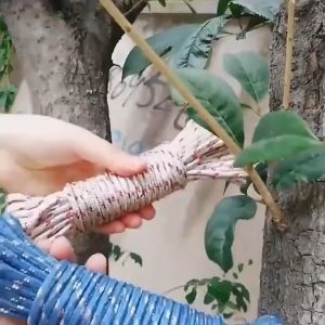 เชือก เชือกพาราคอร์ด เชือกเอนกประสงค์ ยาว 10 เมตร หนา 4.5 มม. น้ําหนักเบา ทนทาน ใช้งานได้หลากหลาย (คละสีส่ง) ใช้ร่วมกับคูปอง