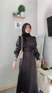 COD TIARA DRESS DRESS BAHAN SATIN L XL XXL GAUN BRIDESMAID DRESS WANITA POLOSAN TERBARU KEKINIAN GAMIS KONDANGAN WANITA GAMIS BRUKAT IMPORT MODERN DRESS POLOS SILK SATIN