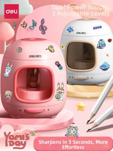deli | Automatic Electric Pencil Sharpener For Students Kit