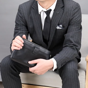 Ví cầm tay nam DA BÒ THẬT - BEE GEE VNA9028