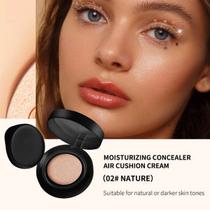 OCHEAL BB Cream Air Cushion Full Coverage Waterproof Long-lasting Concealer Cushion Compact Face Makeup Foundation CC Cream