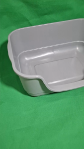 Tặng xẻng - Khay vệ sinh cho mèo có chiều sâu liên tục 43x32x17cm - 49x32x17cm - Nhàn Pet Shop