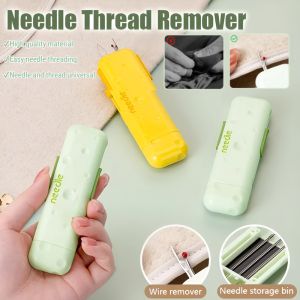 3-in-1 Needle Threader Sewing Needle Threader Multifunctional Threading And Seam Remover Thread Tool