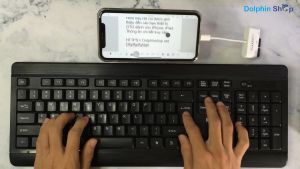 Cáp OTG Dành Cho iPhone iPad Earldom OT44 Tích hợp 2 cổng USB và 1 Cổng Lightning