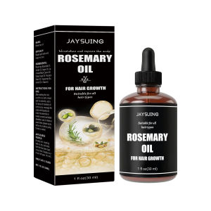 Jaysuing Rosemary Oil For Hair Growth Refresh Nourish Rosemary Oil For Hair Growth Anti Hair Loss Anti-Frizz Smooth Hairs Care Treatments Suitable For All Hair Types Essential Oil 30ml