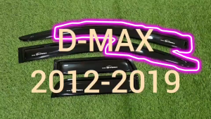 กันสาด กันสาดประตู คิ้วกันสาด คิ้ว ดำทึบ รุ่น 2ประตู+แคบ อีซูซุ ดีแม็ก Isuzu D-max Dmax 2012 2013 2014 2015 2016 2017 2018 2019 รุ่น 1.9 ใส่ได้ ทุกปีทีระบุใส่ได้ร่วมกันได้