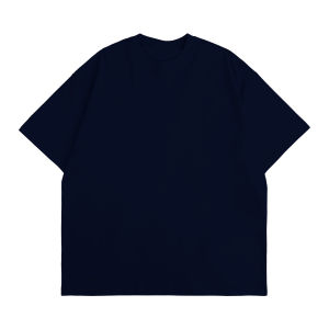 Loose Fit round Neck Short Sleeve T-Shirt Mens Summer New Style Heavyweight Solid Color Half Sleeve Body Shirt Casual Tee