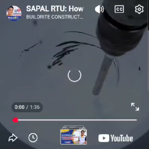 BUILDRITE BLOCKOUT SAPAL RTU - High-Performance PU-Acrylic Based Vertical Waterproofer  (16L 4L)