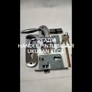 Handle Pintu Set Kecil Stainless Steel