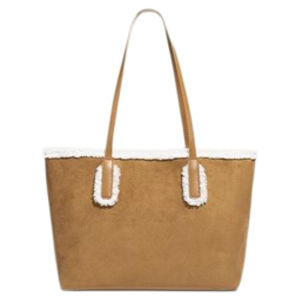 Fashionable Womens Handbag Commuter Shoulder Bag Underarm Crossbody Bag PU Leather Soft Handbag with Chain Detail