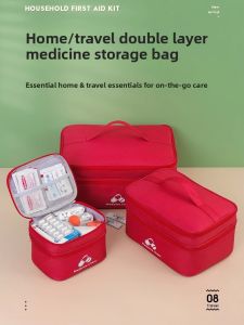 AIYANG | Family Size First Aid Kit with Multiple Layers
