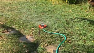 (แพ็ค 5 ชุด) (4 หุน) สปริงเกอร์ใบสแตนเลส โครงหมุนรอบตัว +เกลียวนอก 4 หุน (1/2“)