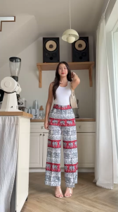 กางเกงช้างขายาว กระบอกกลาง ซิปหน้า เกี่ยวตะขอ กระเป๋าข้างใช้งาน 2 ใบ ยาว 40-41 นิ้ว