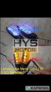 Lampu Sen Sein Honda Vario 125 / 150 LED Berjalan + Lampu Senja 12V DC
