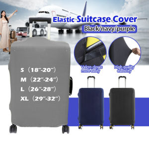 Thick Luggage Cover Protector Sarung Beg Waterproof Elastic 18-32 Inch Travel Suitcase Bag Anti-Scratch Protective Sleeve Bagasi 行李箱保護套