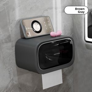 Hayan | Wall-Mounted Water-Resistant Luxury Multi-Functional Tissue Box