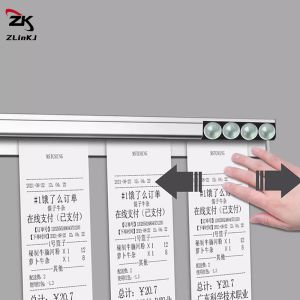 20-50cm Metal Wall-mounted Sticked Take-out List Receipt Clip Hanging Ticket Order Invoice Paper QR Holder Restaurant Menu Clip