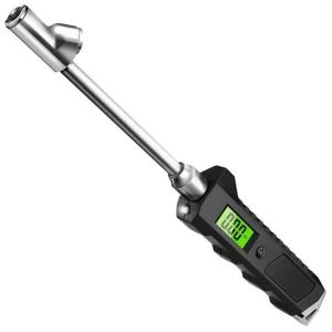 Đồng Hồ Đo Áp Suất Lốp Kỹ Thuật Số 230 PSI Đầu Kép Thép Không Gỉ Có Đèn Pin LCD Dành Cho Xe Địa Hình - CSL2018