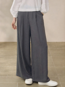 Roey s house | Simple Loose Wide-leg Pants