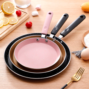 Non-Stick Flat Bottom Pancake Steak Cake Skin Special Small Fry Egg Breakfast Pancake Pot Classy And Elegant Aluminum Alloy