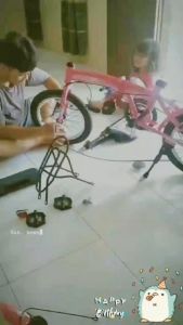 Sepeda lipat ukuran 16 inch