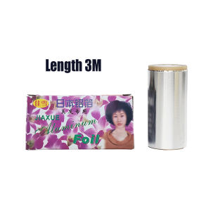 OUHOE | [B]Hairdressing Tin Foil Paper 1PCS 3/6/8M Super Long Thick Perm Aluminum Foil Paper Stain Hairdressing Supplies