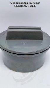 Clean Out 3"in PVC/CO 3"inchi/Tutup Septi Tank/Dop Septitank/Septiteng/Dop Septic tank/Clean Out 3in
