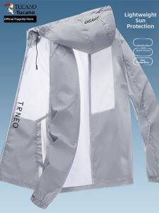 TUCANO | Mens Sun Protection Thin Summer Jacket Hooded