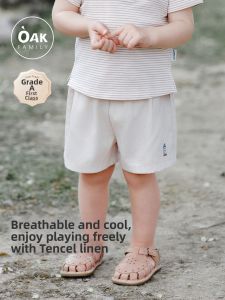 OAK FAMILY | Breathable Boys Shorts Tencel Linen