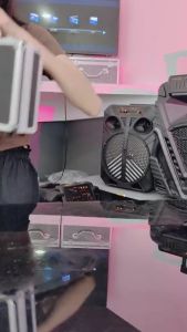 Advance MIC402 Double Mic Bluetooth Karaoke Wireless Microphone Suara Jernih BONUS Baterai Cas 2 Pcs