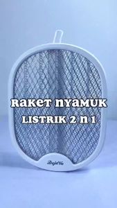 Starlight Raket Nyamuk Listrik Portable | Raket Nyamuk Light LED Killer | Pembasmi Nyamuk Elektrik Praktis Tahan Lama Awet HEG203