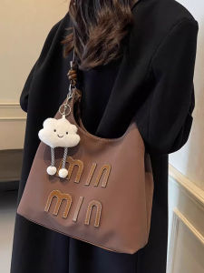 Reverie Vintage Womens Tote Bag Casual Versatile Large Capacity Commuter Crossbody Bag Soft Handle Zipper Closure PU Leather