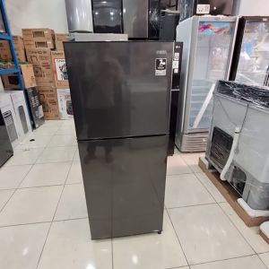 Kulkas 2 Pintu Aqua Sanyo D251 Tanpa Rak Kaca 200 Liter Bunga Es Low watt