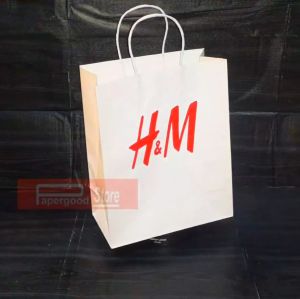 Paper bag H&M Medium 2 sisi 33 x 26 x 12 cm