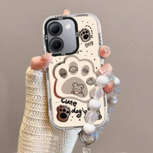 เคสโทรศัพท์ซิลิโคนป้องกันการตกหล่นแบบเต็มจอสำหรับ vivoY100i Y93s Y85 Y78m Y77e Y50t Y36 Y30 Y5s ดีไซน์น่ารัก ลายนิ้วแมว ดีไซน์น่ารัก