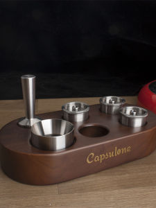 Stainless Steel Coffee Capsule Shell Reusable Fillable Coffee Capsule Filter Cup Compatible with Illy Coffee Machines