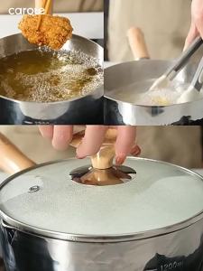 CAROTE | Baby-Friendly Snow Flat Pan Non-Stick