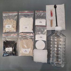Middle And Primary School Student Water Purifier Material Kit Sewage Filtration Experiment Scientific Educational Teaching Aid
