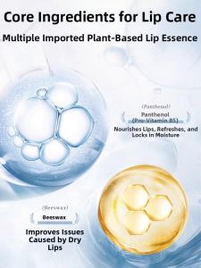 Hydrating Moisturizing Vitamin B5 Lip Balm for Women Student Prevents Dry Cracked Lips Nourishing Lip Care Product